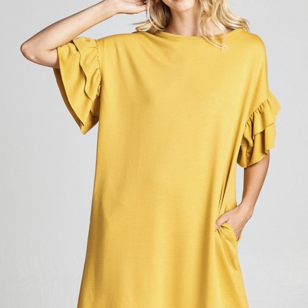 Yellow Tunic Dress